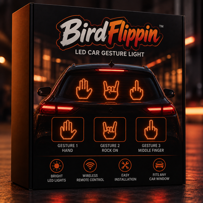 BirdFlippin™ – Led Hand Sign